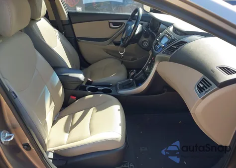 2015 Hyundai Elantra Limited из США, поврежденный, VIN 5NPDH4AE7FH549251